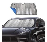 Big Ant Voiture Pare-Soleil Pare-Brise Pliable UV Ray Réflecteur Auto fenêtre Sun Visor Shield Cover pour Bloc de Chaleur, Permet de Garder Le véhicule Cooler (139,7 x 69,8 cm)