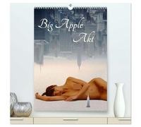 Big Apple Akt (hochwertiger Premium Wandkalender 2026 DIN A2 hoch), Kunstdruck in Hochglanz: Manhattan ist Wald und Wiese für ein sehr entspanntes Model.