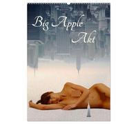 Big Apple Akt (Wandkalender 2026 DIN A2 hoch), CALVENDO Monatskalender: Manhattan ist Wald und Wiese für ein sehr entspanntes Model.