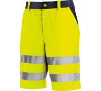 BIG Arbeitsschutz teXXor® Short de sécurité ERIE jaune vif/navy 4346