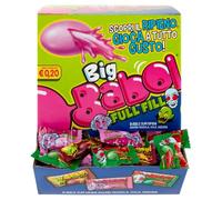 Big Babol Lot de 200 gommes à mâcher souples à remplir en une seule portion pour partager, fête et anniversaire d'enfants