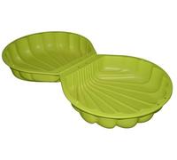 BIG Bac à sable et à eau en forme de coquillage Vert