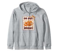 Big Back Energy Funny Thanksgiving Sarcastique Automne Automne Sweat à Capuche