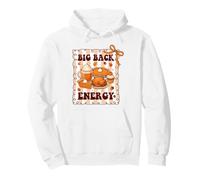 Big Back Energy Funny Thanksgiving Sarcastique Automne Automne Sweat à Capuche