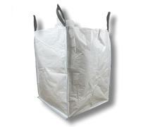 Big Bag 100 x 100 x 200 cm | BigBags dans différentes versions | SWL 1,250 kg | Sac BigBag solide | Grands sacs avec poignées de levage | Bigpacks 100 x 100 x 200 cm
