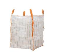 Big Bag 1m³ pour Bois | Sac Big Bag Ventilé capacité 1,5T | Sac pour Bois de Chauffage | Lot de 5 sacs
