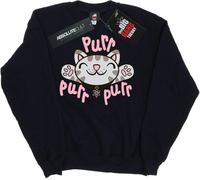 Big Bang Theory - "Soft Kitty Purr" Sweat-shirt pour filles BI7558 (152-158) (Bleu marine)