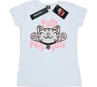 Big Bang Theory - "Soft Kitty Purr" T-shirt pour femme BI9477 (XL) (Blanc)