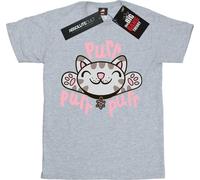 Big Bang Theory - "Soft Kitty Purr" T-shirt pour filles BI8346 (140-146) (Gris)