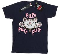 Big Bang Theory - T-shirt garçon "Soft Kitty Purr" BI8039 (116) (Bleu marine)