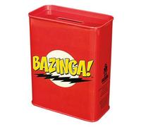 Big Bang Theory Tirelire - Logo Bazinga (métal) (11 cm)