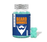 Big Beard Gummy For Men - 60 Vitamines Végétaliennes Aromatisées À La Myrtille For Plus D'épaisseur(2pcs)