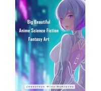 Big Beautiful Anime Science Fiction Fantasy Art: Full 2-Page Full Color Illustrated Pictures | Coffee Table Book