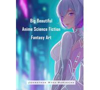 Big Beautiful Anime Science Fiction Fantasy Art: Full 2-Page Full Color Illustrated Pictures | Hardcover Coffee Table Book