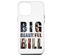 BIG Beautiful Bill - Drapeau américain des USA fond graphique Coque pour iPhone 12 Pro Max