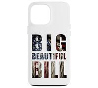 BIG Beautiful Bill - Drapeau américain des USA fond graphique Coque pour iPhone 13 Pro Max