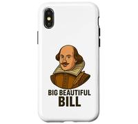 Big Beautiful Bill Shakespeare Jeu de mots littéraire amusant Coque pour iPhone X/XS