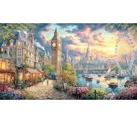 Big-Ben 1000 pièces Puzzle Papier recyclé Cadeau Amusant & Activité Maison Jeu éducatif détente Puzzle pour Adultes et Enfants Idée Cadeau Parfaite 38x52/1000 pièces
