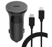 BIG BEN CACCBLMFIC20WPDB chargeur d'appareils mobiles Smartphone, Tablette, Universel Noir Allume-cigare Charge rapide Auto
