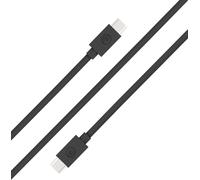 BIGBEN Connected - Câble USB - USB-C (M) pour USB-C (M) - 3 A - 2 m - Alimentation USB (15 W) - noir