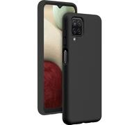 - Coque de protection pour téléphone portable - silicone doux au toucher - noir - pour Samsung Galaxy A12