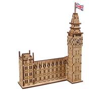 Big Ben en bois à construire ? maquette 3D du célèbre monument de Londres brown TU