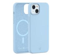 Force Case Coque renforcée iPhone 15 Plus Silicone Compatible MagSafe Bleu ciel – Garantie à vie