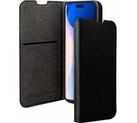 Etui pour iPhone 16 Folio Wallet avec Fonction Support Noir