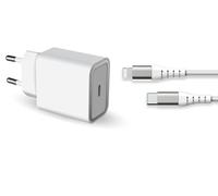 BIG BEN FPLICS20WCBLCMFIRW chargeur d'appareils mobiles MP3, MP4, Smartphone, Tablette Blanc Secteur Charge rapide Intérieure