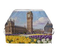 Big Ben Housse de protection pour barbecue à gaz avec cordon de serrage réglable pour protéger de la poussière et du vent 165,1 cm