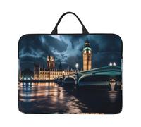 Big Ben Housse imprimée pour ordinateur portable 41,9 x 31 cm, double usage professionnel et décontracté, convient à certains ordinateurs portables