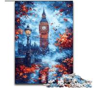 Big Ben, Londres Puzzles 1000 pièces pour Adolescents, Jeu Familial Anti-Stress, défi Difficile, Superbes Cadeaux et Jouets (Taille 50x75cm)