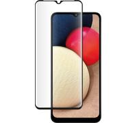 - Protection d'écran pour téléphone portable - 2.5D - verre - couleur de cadre noir - pour Samsung Galaxy A03s
