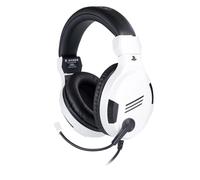 BIG BEN PS4OFHEADSETV3WHITE écouteur/casque Avec fil Arceau Jouer Noir, Blanc
