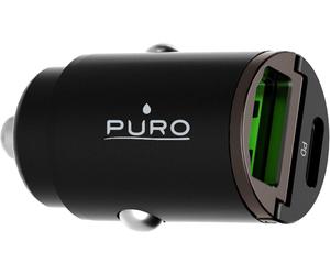 BIG BEN PUROCAC30WUSBACBK chargeur d'appareils mobiles Chargeur électrique, Smartphone, Tablette Noir Allume-cigare Charge rapide Auto