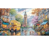 Big-Ben Puzzle 1000 pièces Défi de Jeu éducatif Papier recyclé Extremement Difficile pour Adultes et Enfants de 12+ Ans 38x52/1000 pièces