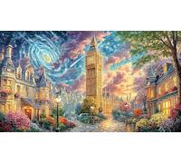 Big-Ben Puzzle 1000 pièces Papier recyclé Extremement Difficile Jeu éducatif détente Idée Cadeau Parfaite 38x26/1000 pièces