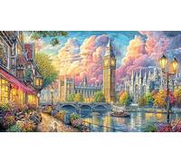 Big-Ben Puzzle pour Adultes 1000 pièces Papier recyclé Défi de Jeu éducatif pour décoration Murale et Cadeaux Beau Puzzle de décoration 38x52/1000 pièces