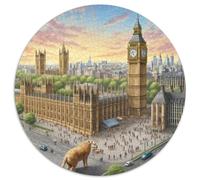 Big Ben, Royaume-Uni 1000 Pièces Puzzles Classiques Puzzle Circulaire pour Adultes Et Enfants Cadeaux Jeu D'Intelligence De l'art De La DécoRat ION Moderne 1000pcs (67.5x67.5cm)