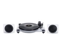 BIG BEN TD115CSPS - Ensemble sans fil platines et haut-parleurs - Platine 33 et 45 tours - 2 enceintes sans fil - Finition acrylique