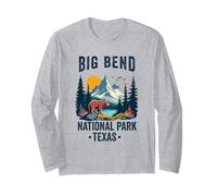 Big Bend National Park Texas TX Souvenir Femme Homme Vintage Manche Longue