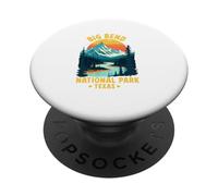 Big Bend National Park Texas TX Souvenir Femme Homme Vintage PopSockets PopGrip Adhésif
