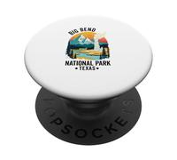 Big Bend National Park Texas TX Souvenir Femme Homme Vintage PopSockets PopGrip Adhésif