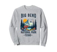 Big Bend National Park Texas TX Souvenir Femme Homme Vintage Sweatshirt