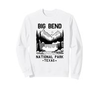 Big Bend National Park Texas TX Souvenir Femme Homme Vintage Sweatshirt