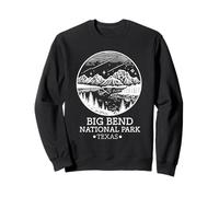 Big Bend National Park Texas TX Souvenir Femme Homme Vintage Sweatshirt