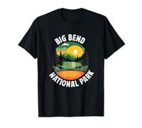 Big Bend National Park Texas TX Souvenir Femme Homme Vintage T-Shirt