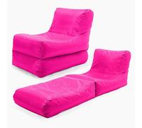 Big Bertha Original, Pouf Bain de Soleil Convertible, Pouf Poire, Extérieur, Cerise