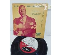 BIG BILL BROONZY - SINGS THE BLUES, hey! bud blues and baby please don't go, B side down by the riverside and kind hearted blues, EPV 1024, 7" EP
