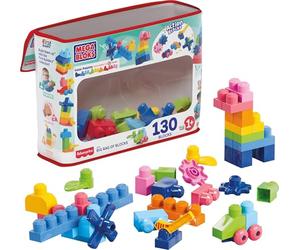 Big Block Bag : 130 pièces pour tout-petits avec rangement, Mega Bloks
